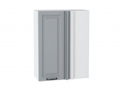 Шкаф верхний прямой угловой Ницца 920*700*345 Magnum / Белый