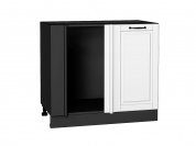 Шкаф нижний угловой Дублин 816*890*478 Special White / Graphite