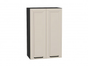 Шкаф верхний с 2-мя дверцами Нео 920*600*320 Cream Silk / Graphite