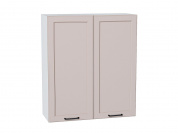 Шкаф верхний с 2-мя дверцами Барселона 920*800*324 Кашемир / Белый
