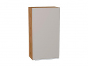 Шкаф верхний с 1-ой дверцей Фьюжн 920*500*320 Clay Silk / Дуб Вотан