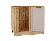 Шкаф нижний угловой Барселона 816*890*484 Кашемир / Дуб Вотан
