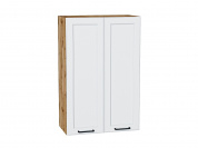 Шкаф верхний с 2-мя дверцами Барселона 920*600*324 Белый / Дуб Вотан