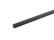 Планка для стенпанели соединительная Н-образная 600*4 МатЧерный