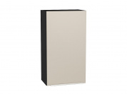 Шкаф верхний с 1-ой дверцей Фьюжн 920*500*320 Cream Silk / Graphite