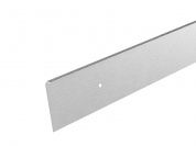 Планка для столешницы торцевая универсальная (R0) 38*600*6 МатХром