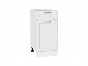 Шкаф нижний с 1-ой дверцей и ящиком Барселона 816*400*484 Белый / Белый