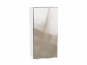 Шкаф верхний с 1-ой дверцей Фьюжн 920*450*320 Gallant / Белый