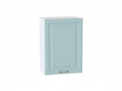 Шкаф верхний с 1-ой дверцей Ницца 716*500*318 Голубой / Белый