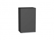 Шкаф верхний с 1-ой дверцей Фьюжн 716*450*320 Stormy Silk / Graphite