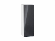 Шкаф верхний с 1-ой дверцей Фьюжн 920*300*320 Anthracite / Белый