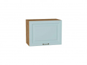 Шкаф верхний горизонтальный Ницца 458*600*318 Голубой / Дуб Вотан
