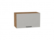 Шкаф верхний горизонтальный Флэт 358*600*318 Light Grey In 2S / Дуб Вотан
