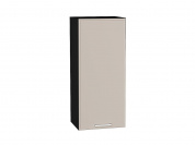 Шкаф верхний с 1-ой дверцей Квадро 920*400*321 Кашемир / Graphite