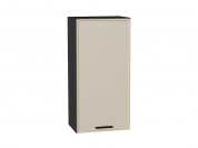 Шкаф верхний с 1-ой дверцей Фрейм 920*450*324 Cream Silk / Graphite