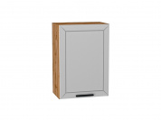 Шкаф верхний с 1-ой дверцей Глетчер 716*500*318 Гейнсборо Силк / Дуб Вотан