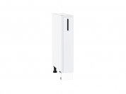 Шкаф нижний бутылочница Фрейм 816*150*484 White Silk / Белый