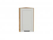 Шкаф верхний торцевой Нео 716*300*306 Grey Silk / Дуб Вотан