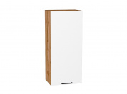 Шкаф верхний с 1-ой дверцей Флэт 920*400*318 White In 2S / Дуб Вотан