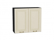 Шкаф верхний с 2-мя дверцами Ницца 716*800*318 Дуб крем / Graphite