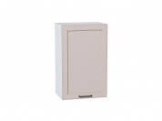 Шкаф верхний с 1-ой дверцей Барселона 716*450*324 Кашемир / Белый