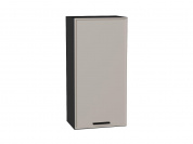 Шкаф верхний с 1-ой дверцей Фрейм 920*450*324 Clay Silk / Graphite
