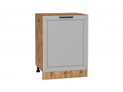 Шкаф нижний с 1-ой дверцей Глетчер 816*600*478 Гейнсборо Силк / Дуб Вотан