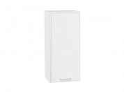 Шкаф верхний с 1-ой дверцей Квадро 920*400*321 Белый / Белый