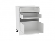 Каркас нижнего шкафа с 3-мя ящиками Н 603 816*600*462 Белый