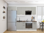 Флэт-01 2140*2600*600 Light Grey In 2S