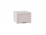 Шкаф верхний горизонтальный глубокий Барселона 358*500*578 Кашемир / Белый