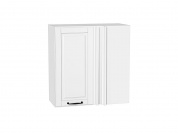 Шкаф верхний прямой угловой Дублин 716*700*345 Special White / Белый