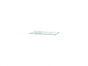 Полка из закаленного стекла для верхнего шкафа 5*468*290 Прозрачный