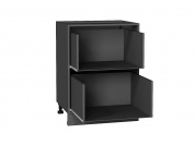 Каркас нижнего шкафа с 2-мя ящиками Н 602 816*600*462 Graphite