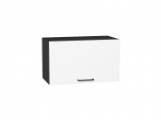 Шкаф верхний горизонтальный Флэт 358*600*318 White In 2S / Graphite