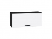 Шкаф верхний горизонтальный Фрейм 358*800*324 White Silk / Graphite