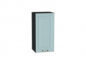 Шкаф верхний с 1-ой дверцей Ницца 716*350*318 Голубой / Graphite