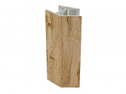 Угол для цоколя ПВХ 135 гр. 95*22*12 Дуб Вотан