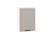 Шкаф верхний с 1-ой дверцей Нео 716*500*320 Clay Silk / Белый