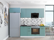 Флэт-01 2140*2600*600 Grey-green In 2S