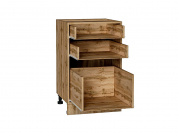 Каркас нижнего шкафа с 3-мя ящиками Н 503 816*500*462 Дуб Вотан