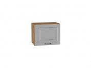 Шкаф верхний горизонтальный Ницца 358*450*318 Графит / Дуб Вотан
