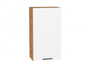 Шкаф верхний с 1-ой дверцей Глетчер 920*500*318 Айленд Силк / Дуб Вотан