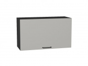 Шкаф верхний горизонтальный Флэт 458*800*318 Light Grey In 2S / Graphite