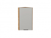 Шкаф верхний торцевой Флэт 716*300*306 Light Grey In 2S / Дуб Вотан