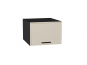 Шкаф верхний горизонтальный глубокий Фрейм 358*500*580 Cream Silk / Graphite