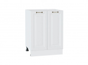 Шкаф нижний с 2-мя дверцами Ницца 816*600*478 Белый / Белый