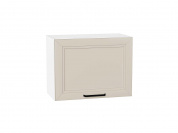 Шкаф верхний горизонтальный Нео 458*600*320 Cream Silk / Белый