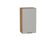 Шкаф верхний с 1-ой дверцей Флэт 716*400*318 Light Grey In 2S / Дуб Вотан