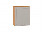 Шкаф верхний с 1-ой дверцей Нео 716*600*320 Clay Silk / Дуб Вотан